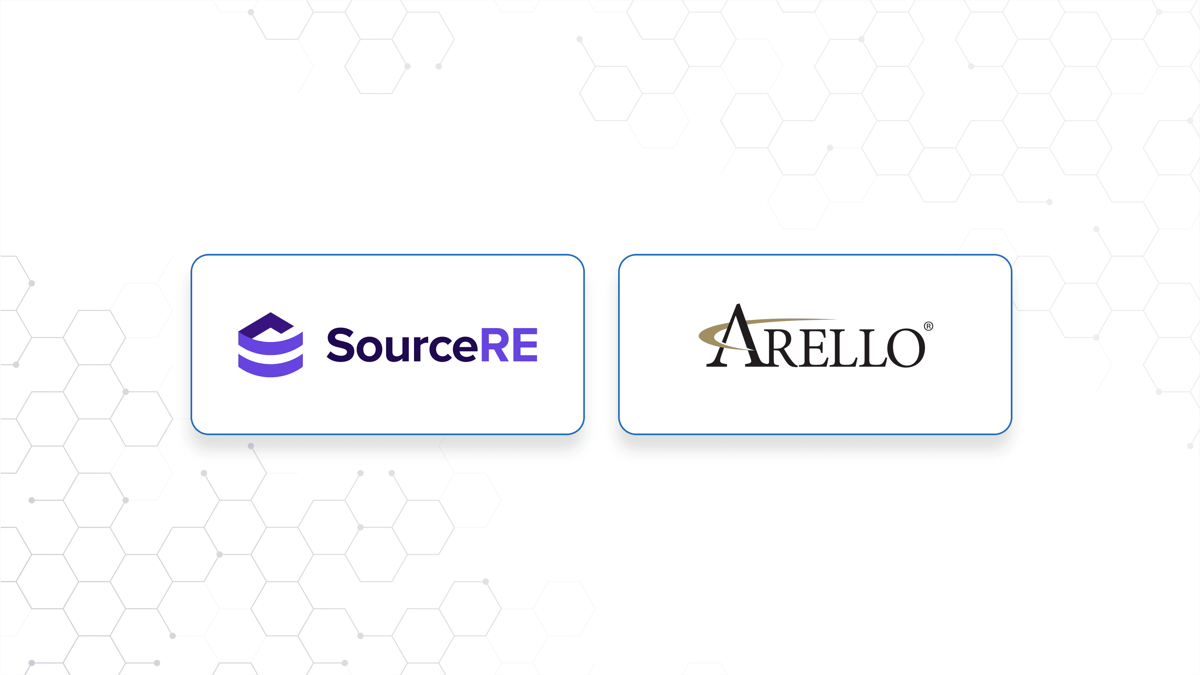ARELLO® Data Now Available via SourceRE Data Marketplace header image
